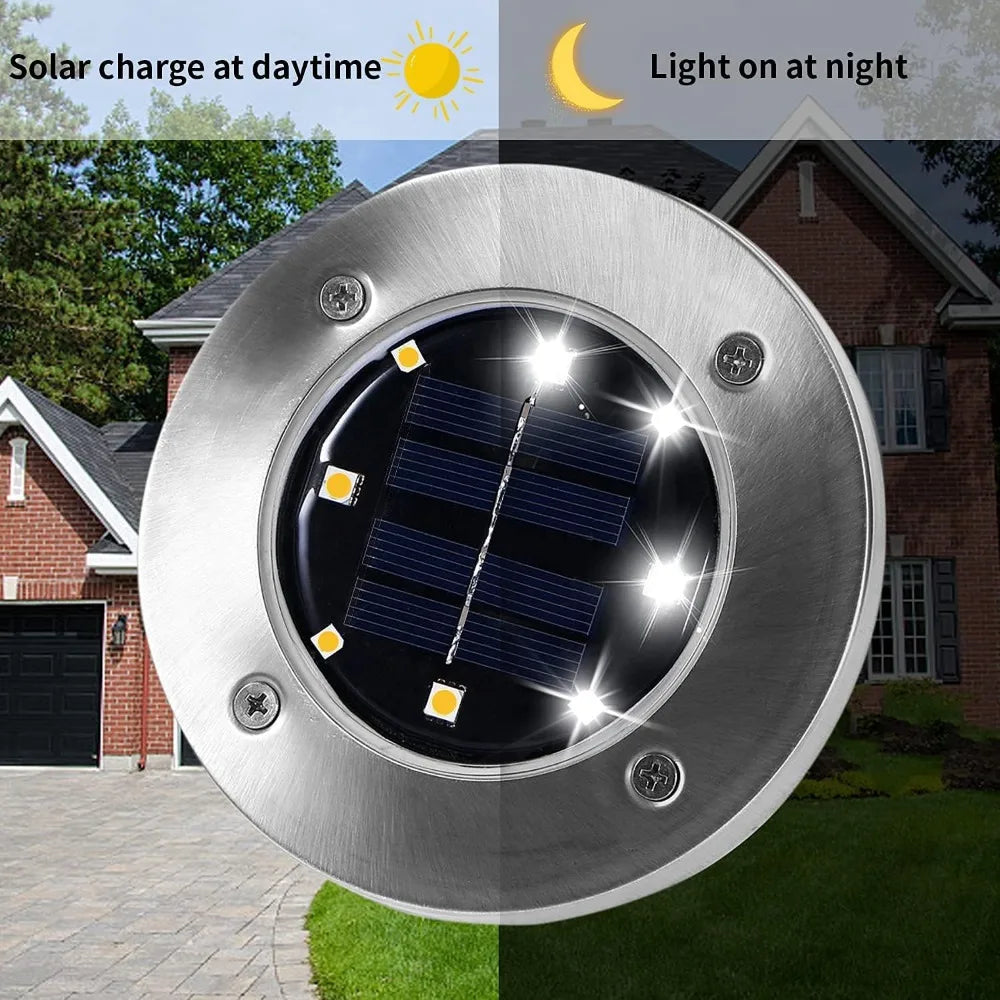 Waterproof Solar Lights 12 Pack for Outdoor Illumination