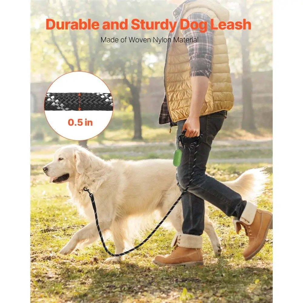 Heavy Duty 6ft Dog Leash with Padded Handle for Comfort