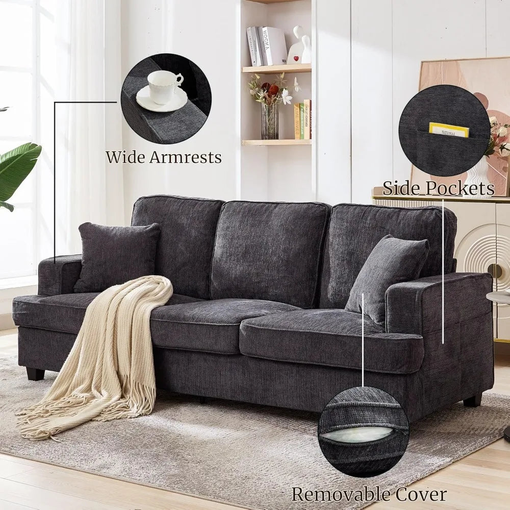 Modern Loveseat Sofa for Extra Comfy Stylish Living Rooms