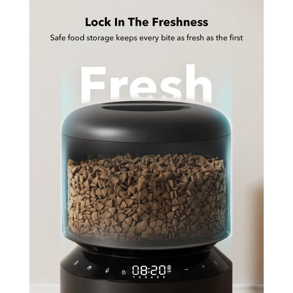 Automatic Cat and Dog Feeder with Freshness Preservation