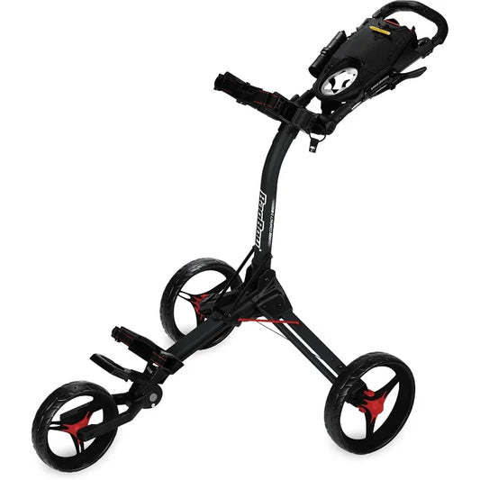 Bag Boy Compact 3 Golf Push Cart With Scorecard Console