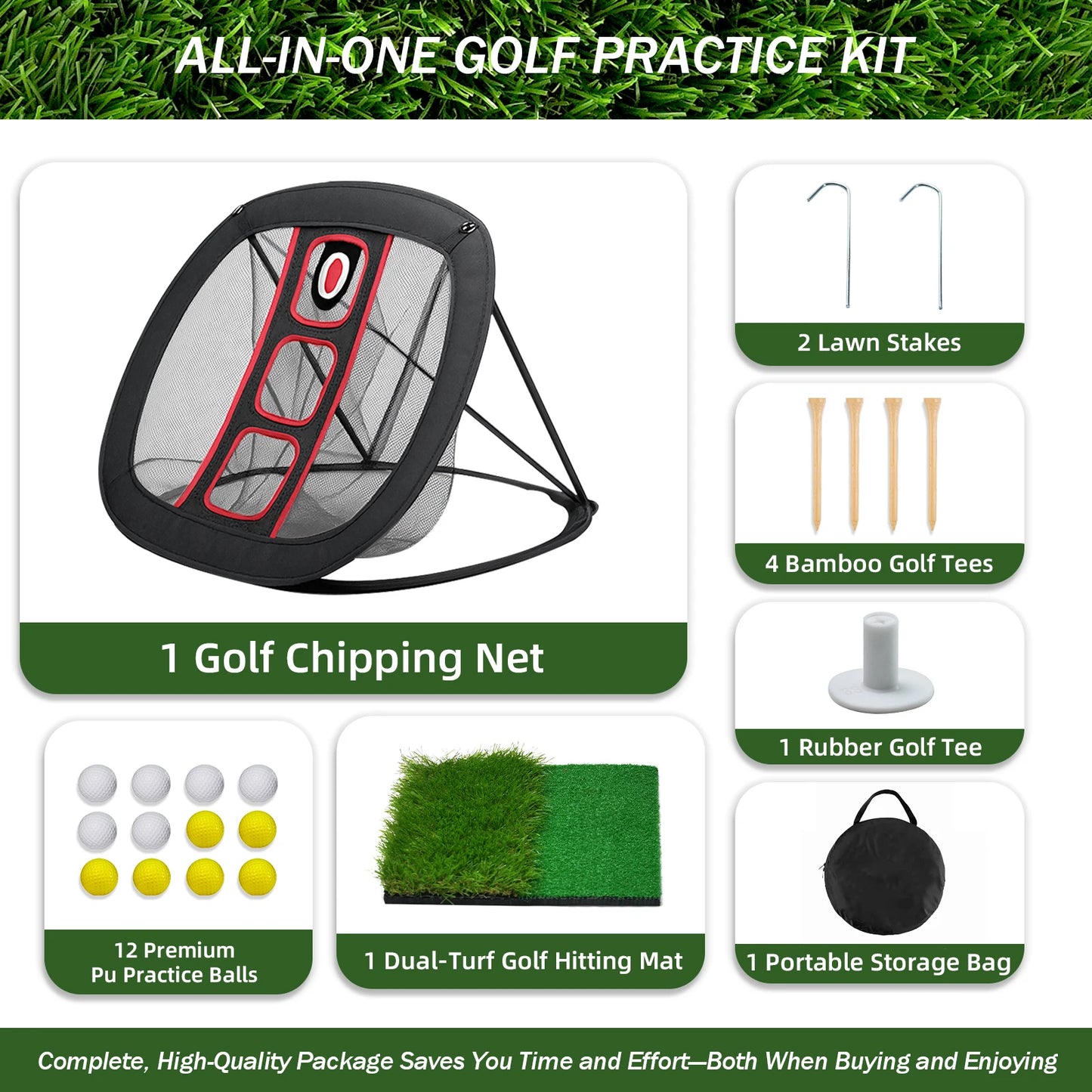 AESWGOF Golf Net For Practice Direct From US Warehouse