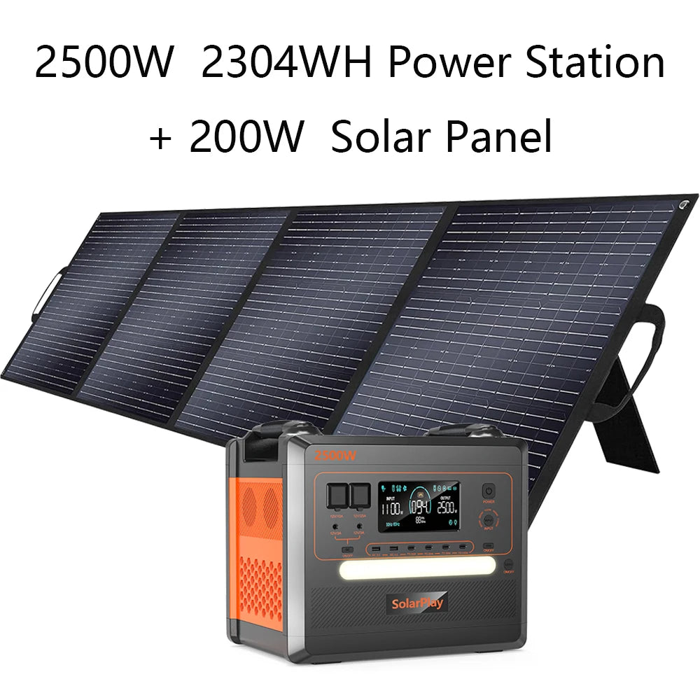 High-Capacity Portable Power Station for Camping