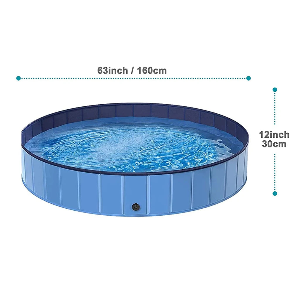 Petravel Durable Portable Dog Swimming Pool for Large Dogs