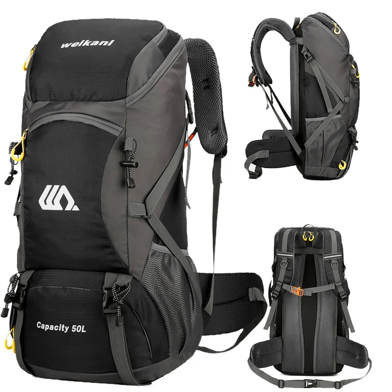 OutdoorPro 50L Waterproof Travel Backpack for All Adventures