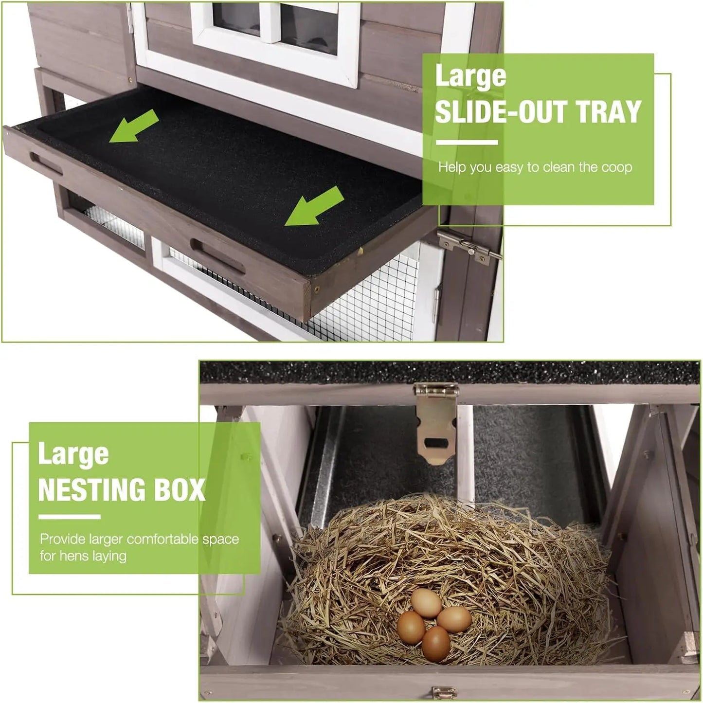 Mobile Chicken Coop With Wheels Expandable Tractor 2 To 4