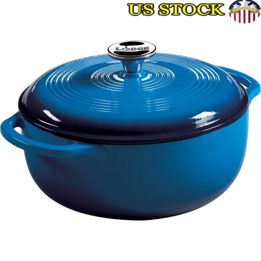 Enameled Cast Iron Dutch Oven for Versatile Cooking