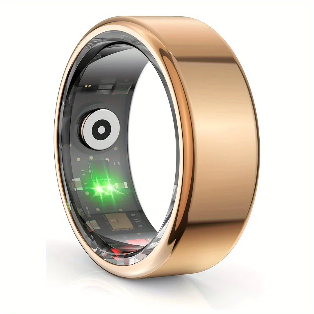 Smart Ring Health Tracker With Heart Rate Monitoring