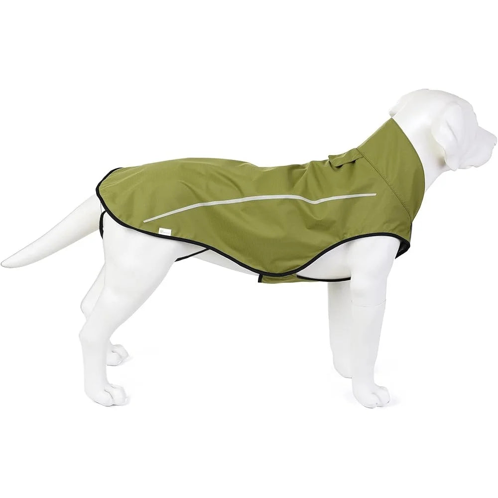 Adjustable Waterproof Dog Raincoat with Reflective Safety Features