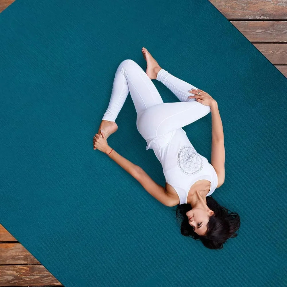 Eco Friendly Yoga Mat With Straps Extra Thick Non Slip