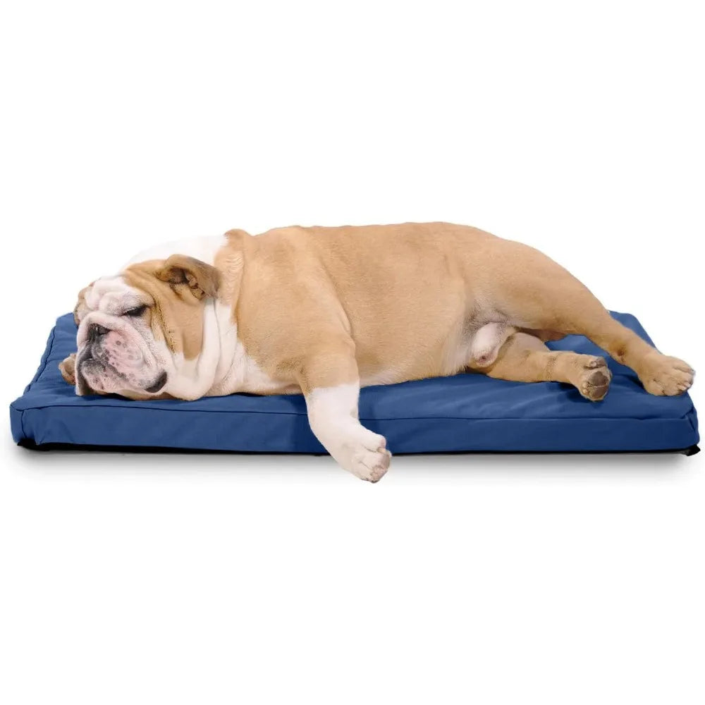 Orthopedic Ripstop Dog Crate Bed With Removable Washable Cover