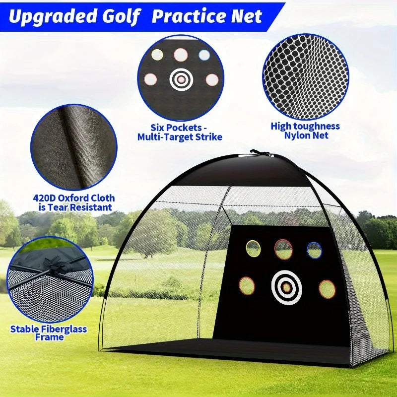 Golf Practice Net for Home Skill Development Training
