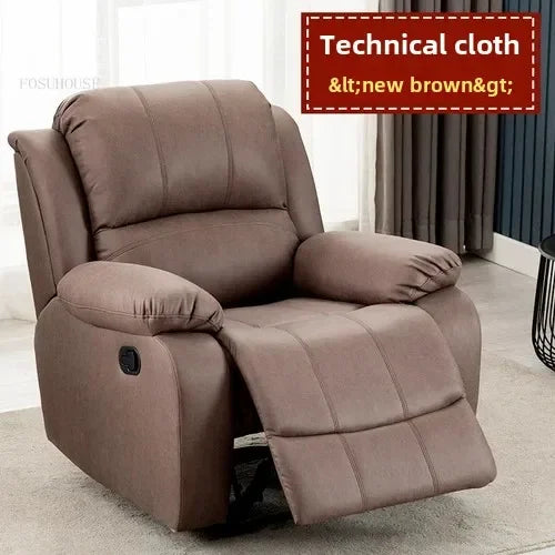 ComfortPro Multifunctional Reclining Sofa with Electric Rocking Feature