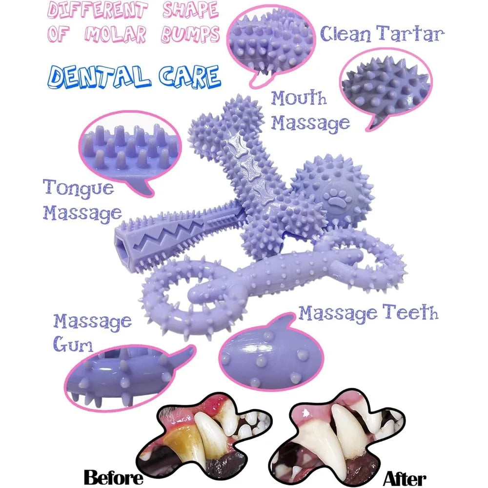 PuppyJoy Chew Toy for Teething Puppies and Dental Health