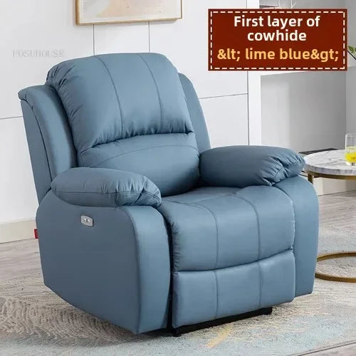 ComfortPro Multifunctional Reclining Sofa with Electric Rocking Feature