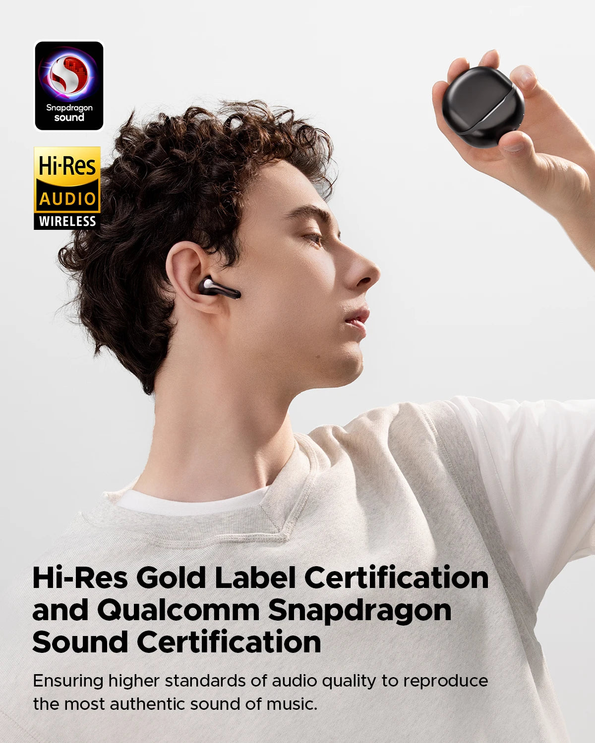 SoundPEATS Air5 ANC Earbuds with Hi-Res Audio Quality