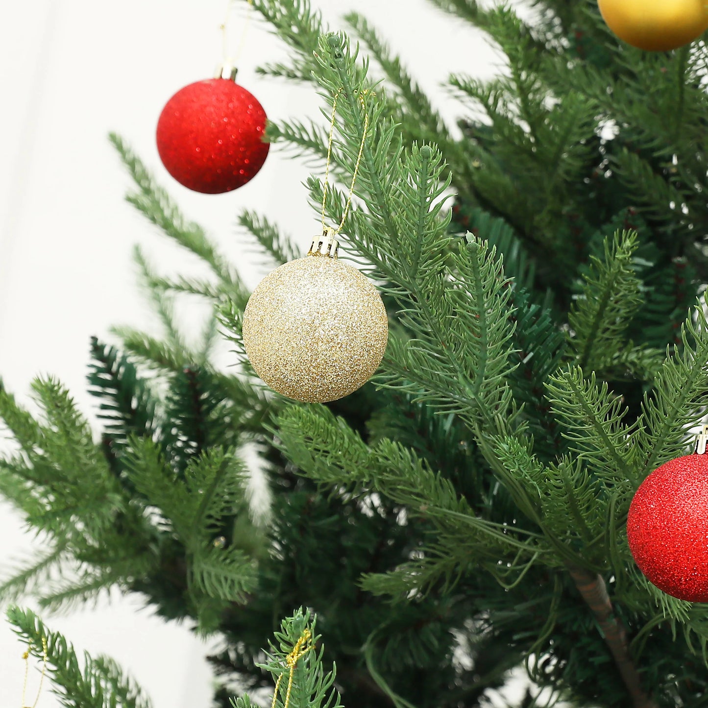 9 Ft Prelit Artificial Christmas Tree With Dual Color LEDs