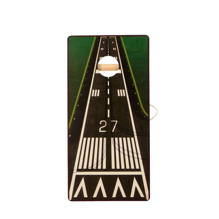 Large 4x2 FT Wooden Cornhole Board Set with 8 Bean Bags
