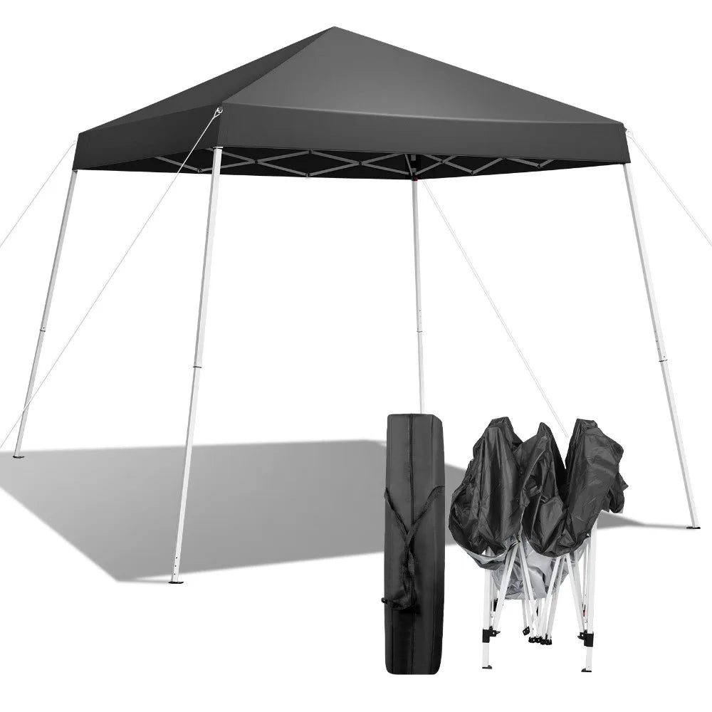 Waterproof Pop Up Gazebo Canopy Tent with One Button Setup