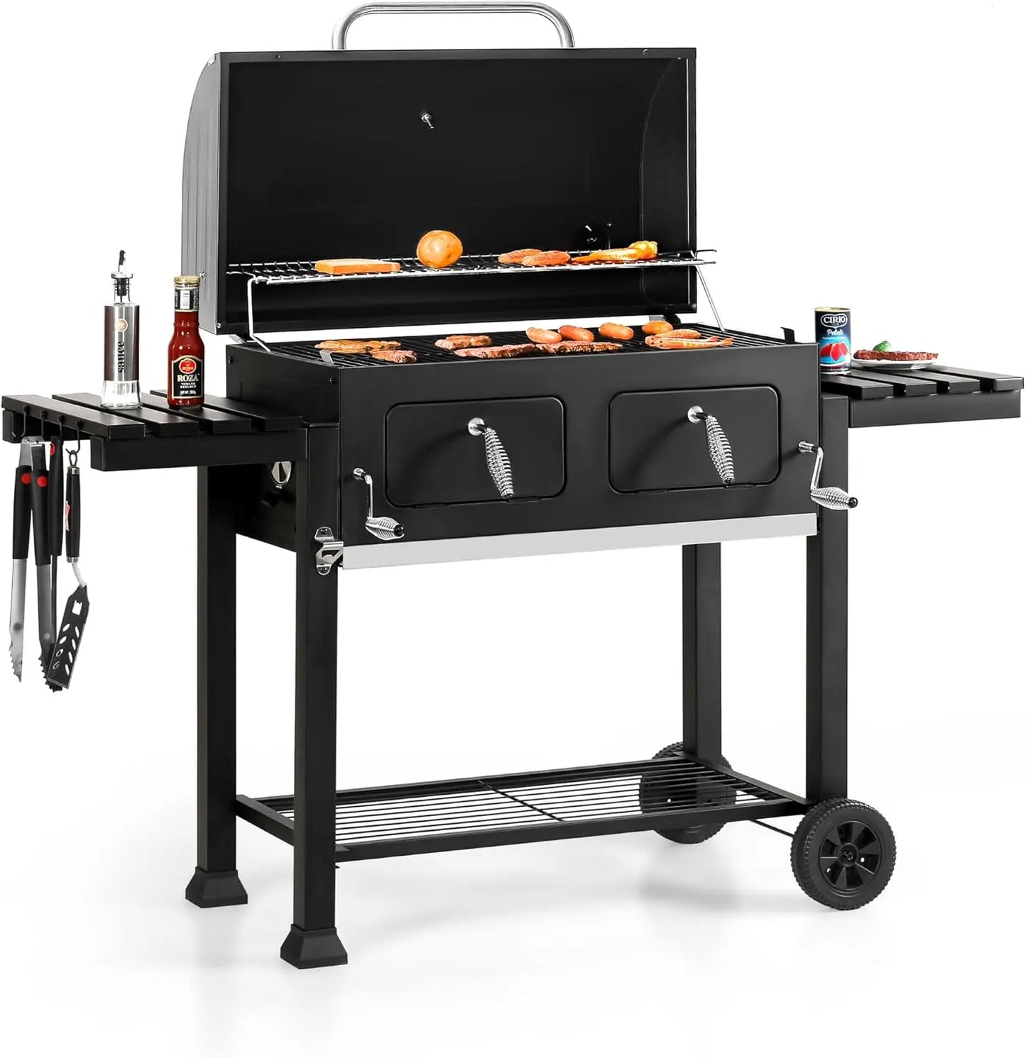 RBXC Heavy Duty Outdoor Barbecue Grill with Large Cooking Area