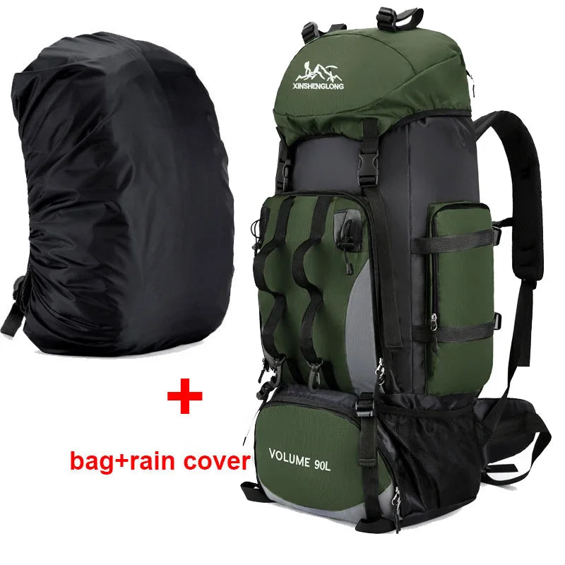 AdventurePro 90L Waterproof Hiking Backpack for Ultimate Comfort