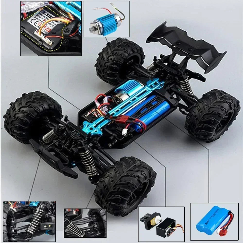 WLtoys High Speed 4WD RC Monster Truck Off Road Car