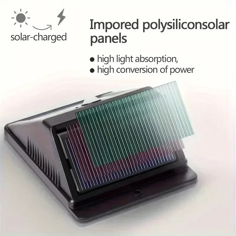 EcoBright Solar Outdoor Lights with Motion Sensor Security