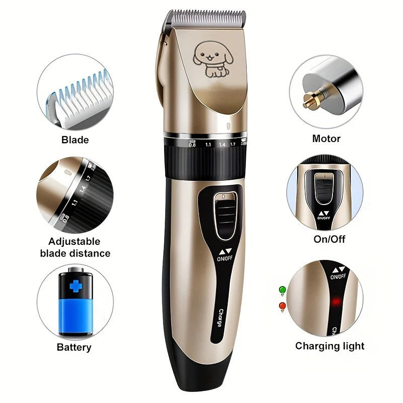 PetGroom Electric Precision Clippers for Easy Home Grooming
