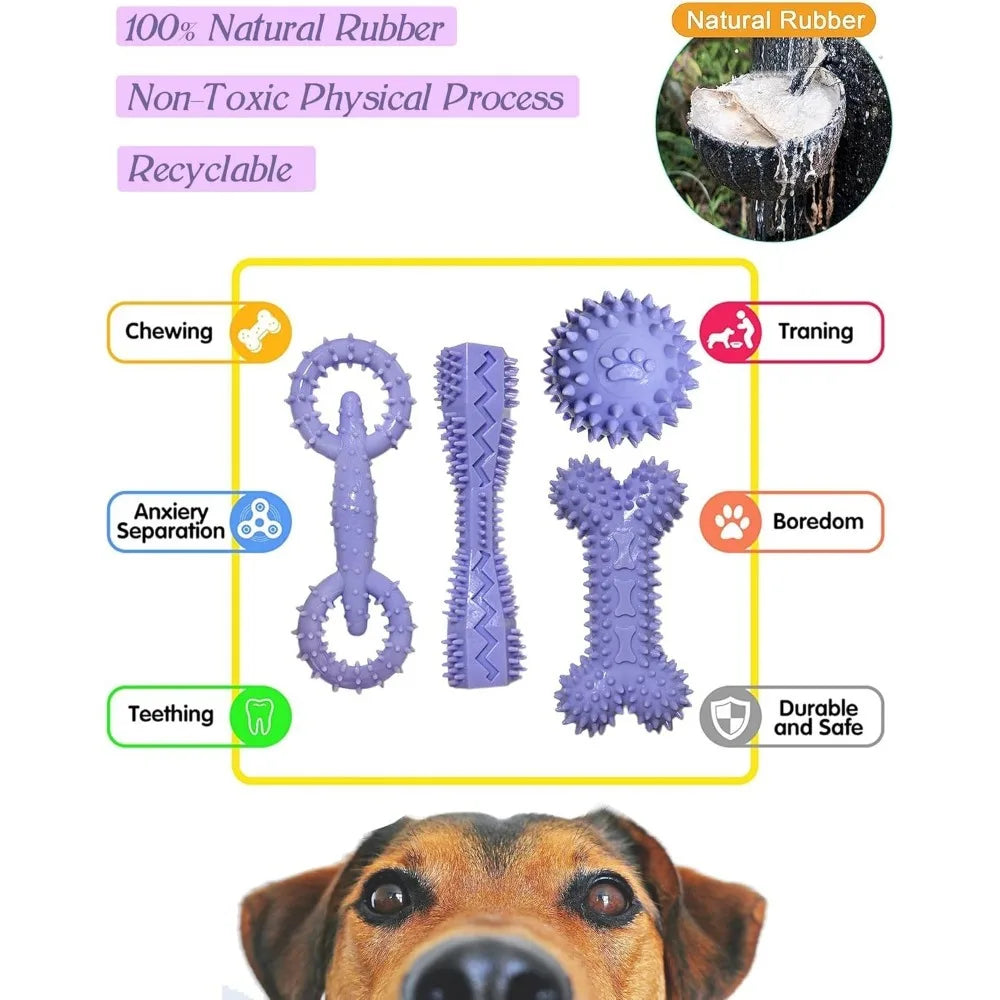 PuppyJoy Chew Toy for Teething Puppies and Dental Health