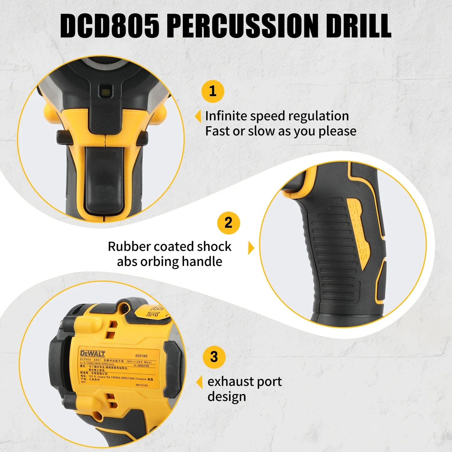Dewalt DCF850 Cordless Screwdriver With Unrivaled Torque Performance