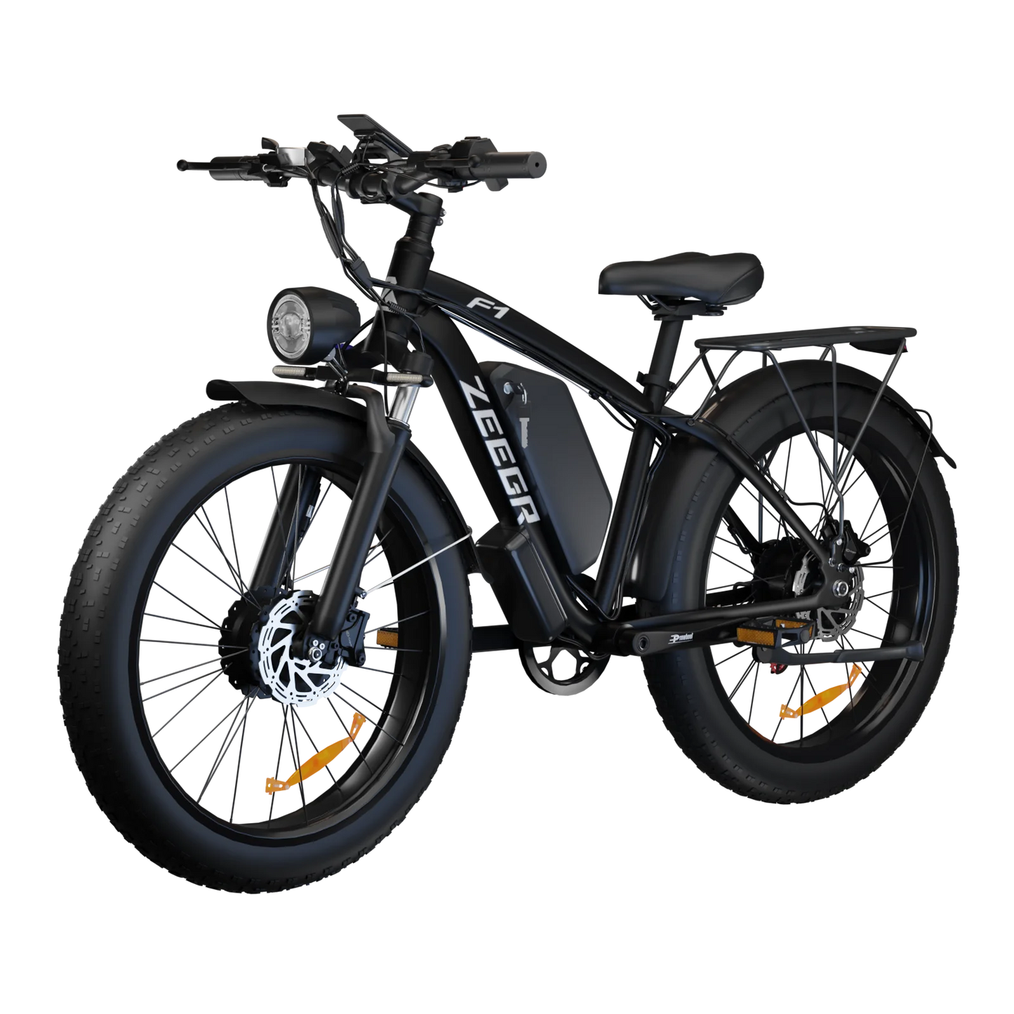 ZEEGR F1 48V 2000W Fat Tire Electric Bike Front Suspension