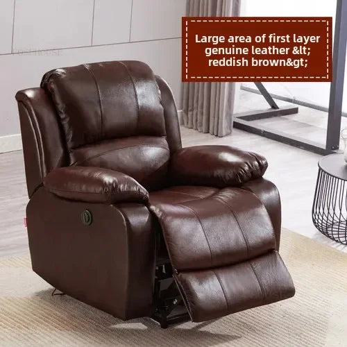 ComfortPro Multifunctional Reclining Sofa with Electric Rocking Feature