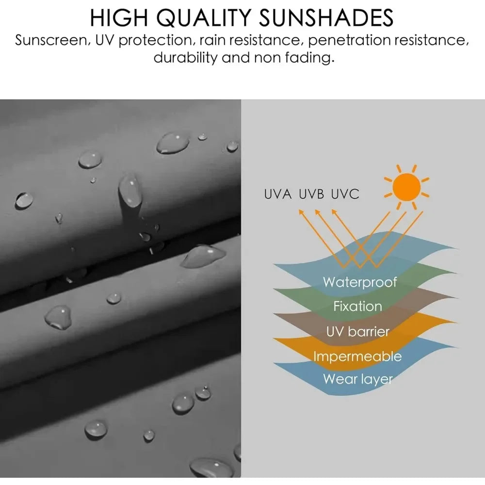 Morgan Retractable Aluminum Pergola With Waterproof Canopy