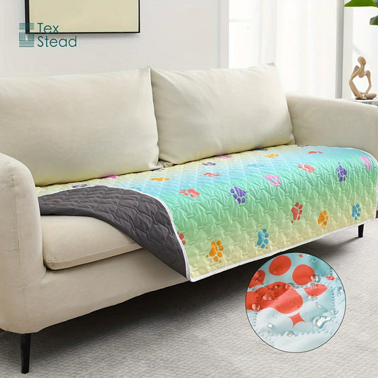 Reversible Anti-Leakage Dog Bed Cover for Kids and Pets