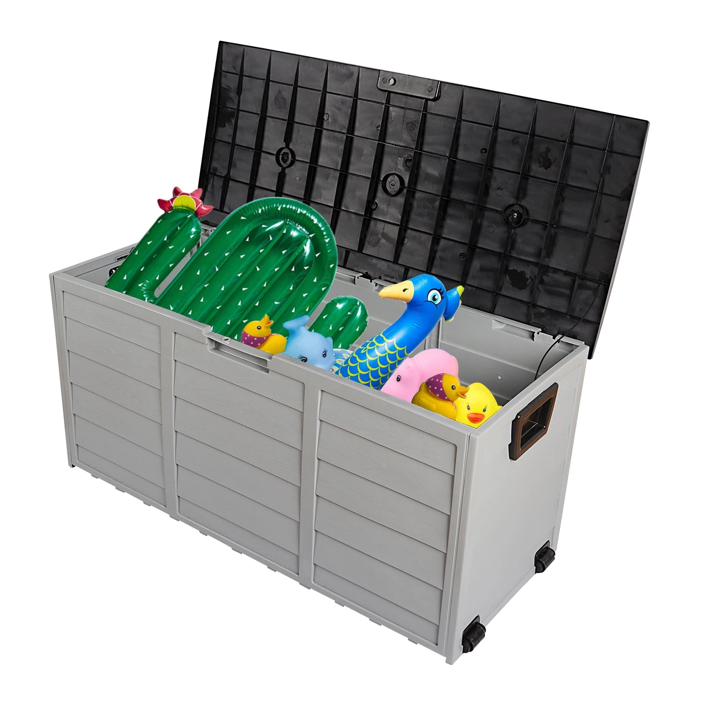 75 Gallon Outdoor Storage Deck Box for Clutter-Free Living