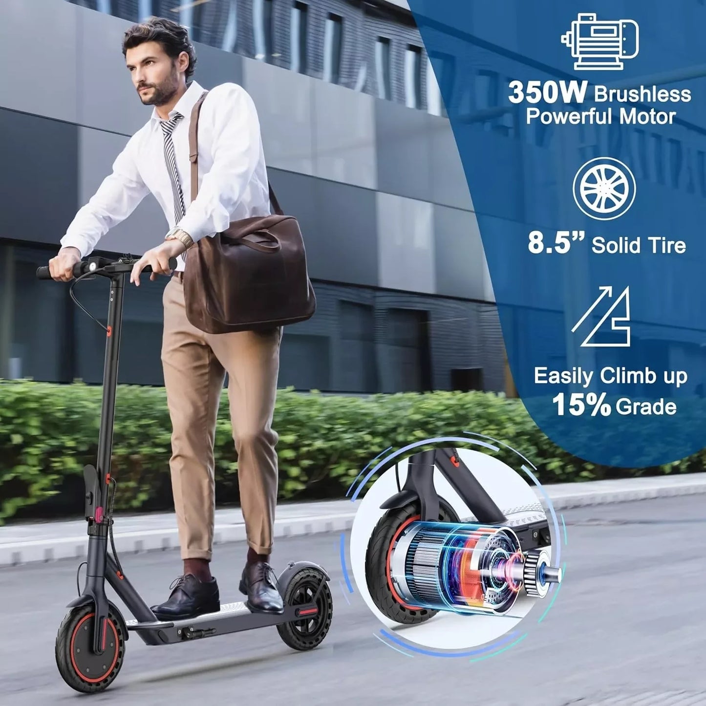 Ladped LP60 Electric Scooter 350W Folding With App Control