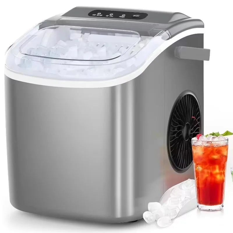 COWSAR Portable Ice Maker with Self-Cleaning Feature