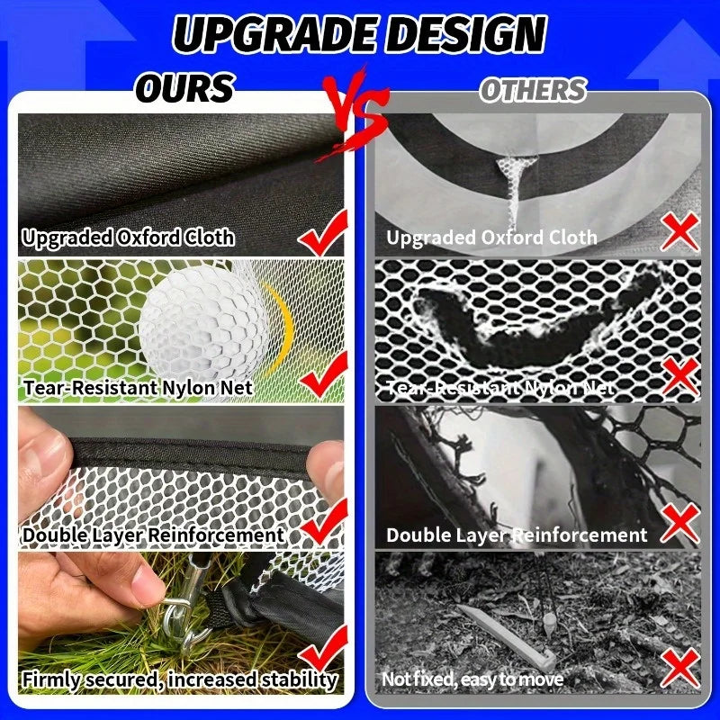 Golf Practice Net for Home Skill Development Training