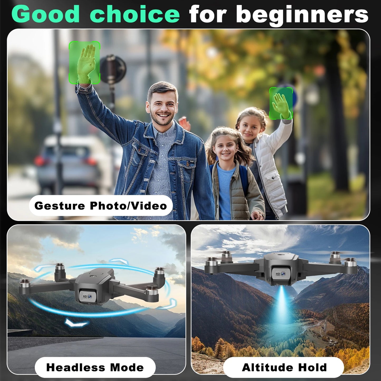 IDEA16 4K Drone With Dual Camera And 5G WiFi