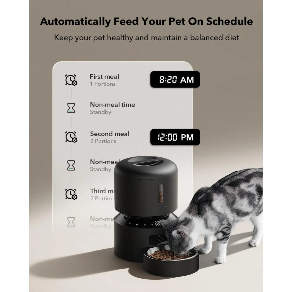 Automatic Cat and Dog Feeder with Freshness Preservation