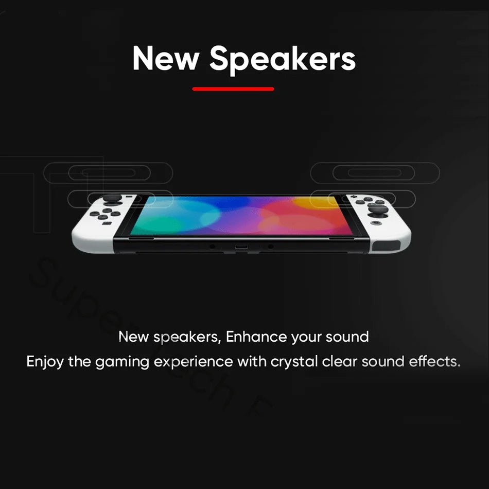 Nintendo Switch OLED Portable Console With Enhanced Audio