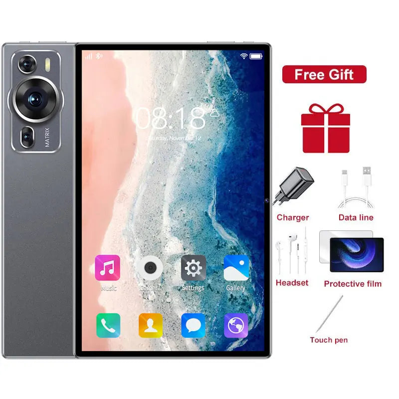 P60 Pro Tablet 10 Inch Android14 5G Long Battery Kids