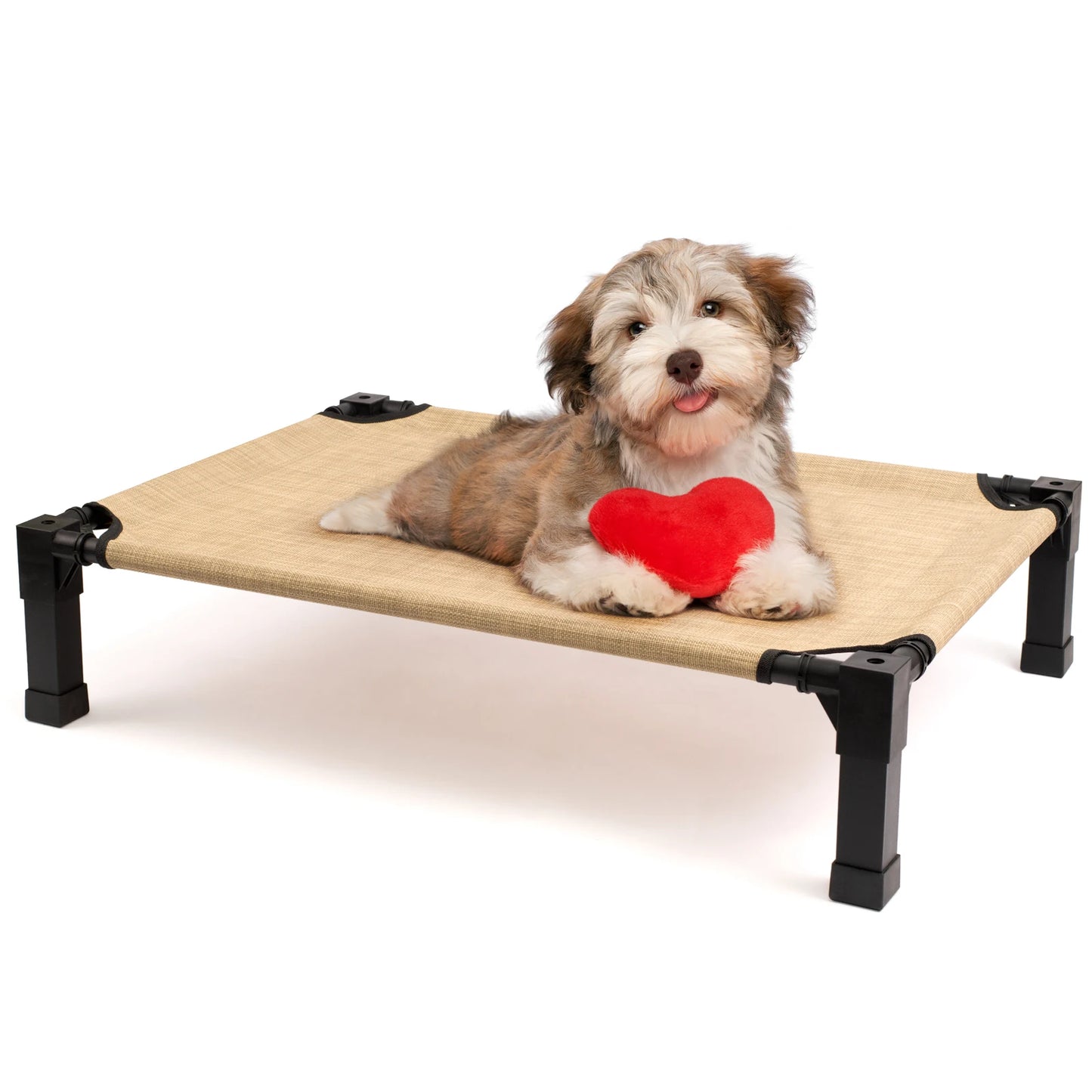 Elevated Dog Bed Cooling Portable Breathable Mesh Cot