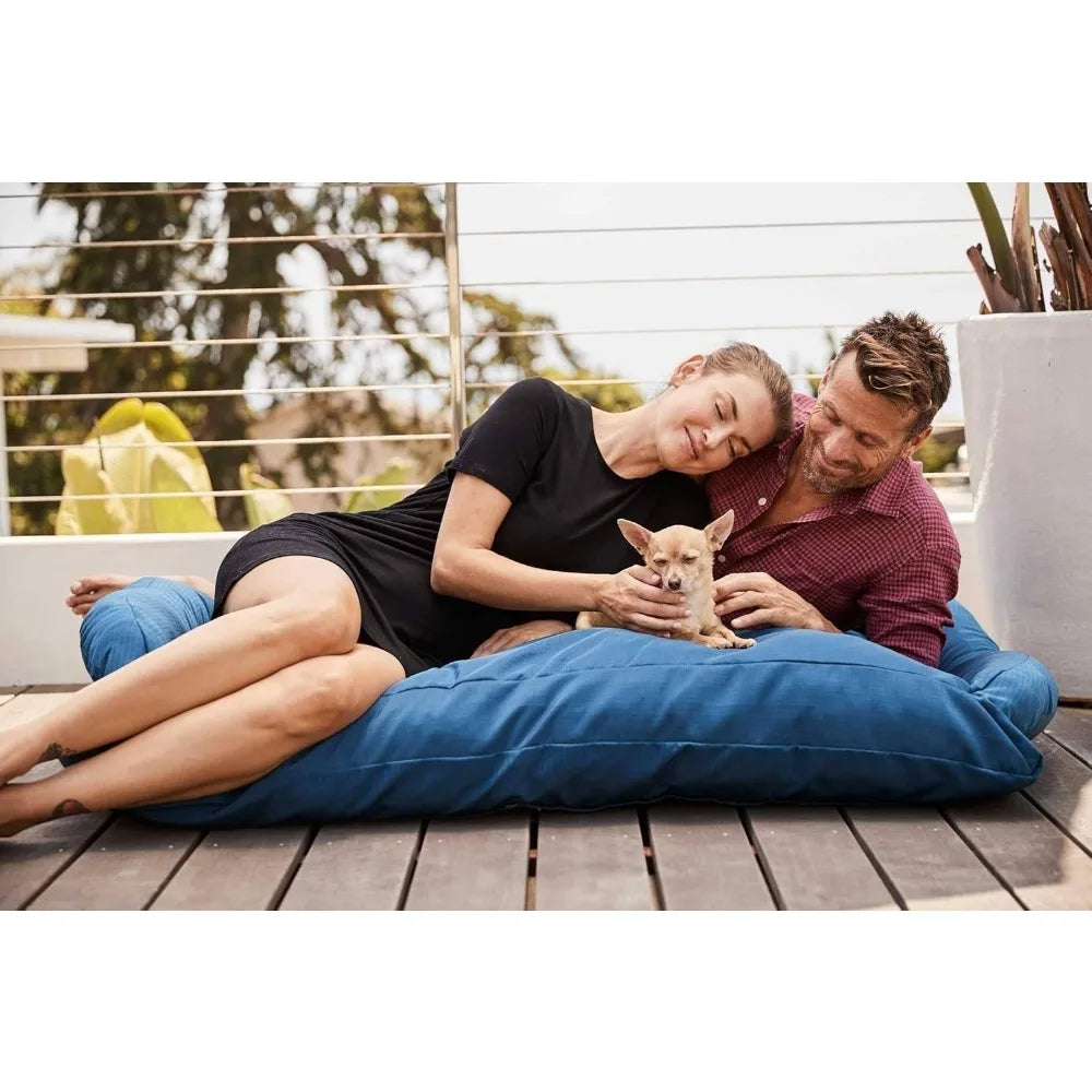 Durable Water Resistant Dog Bed with Nonskid Bottom