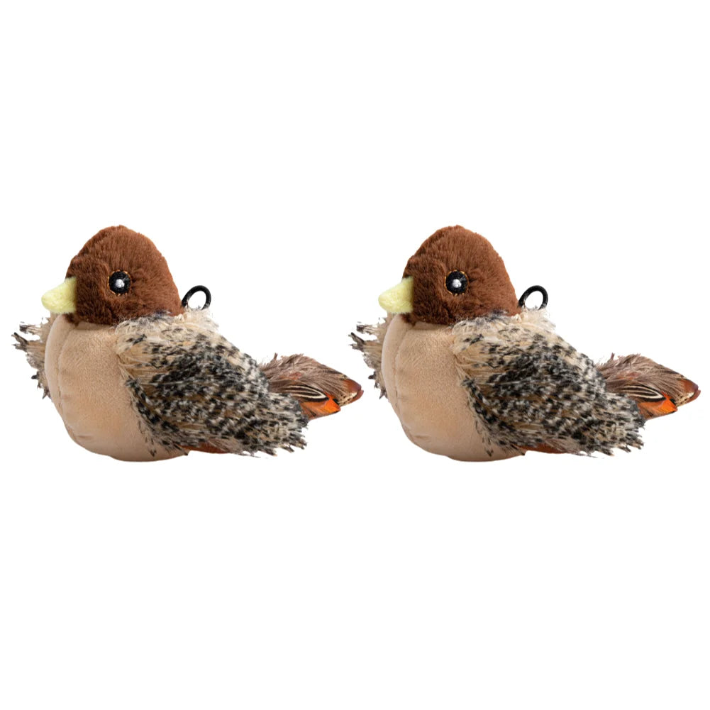 Interactive Plush Flapping Bird Cat Toy for Endless Fun