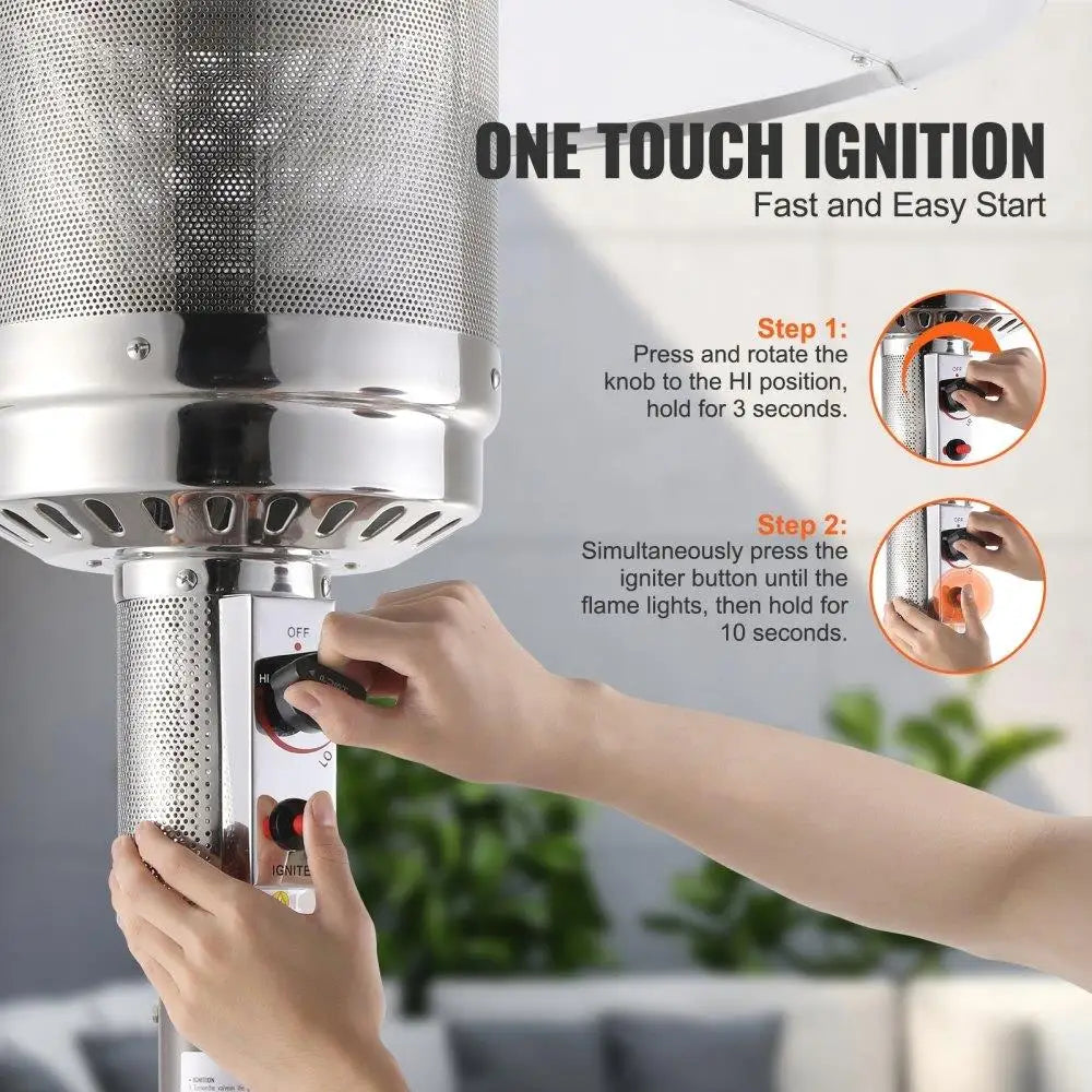 Outdoor Propane Patio Heater for Cozy Garden Gatherings
