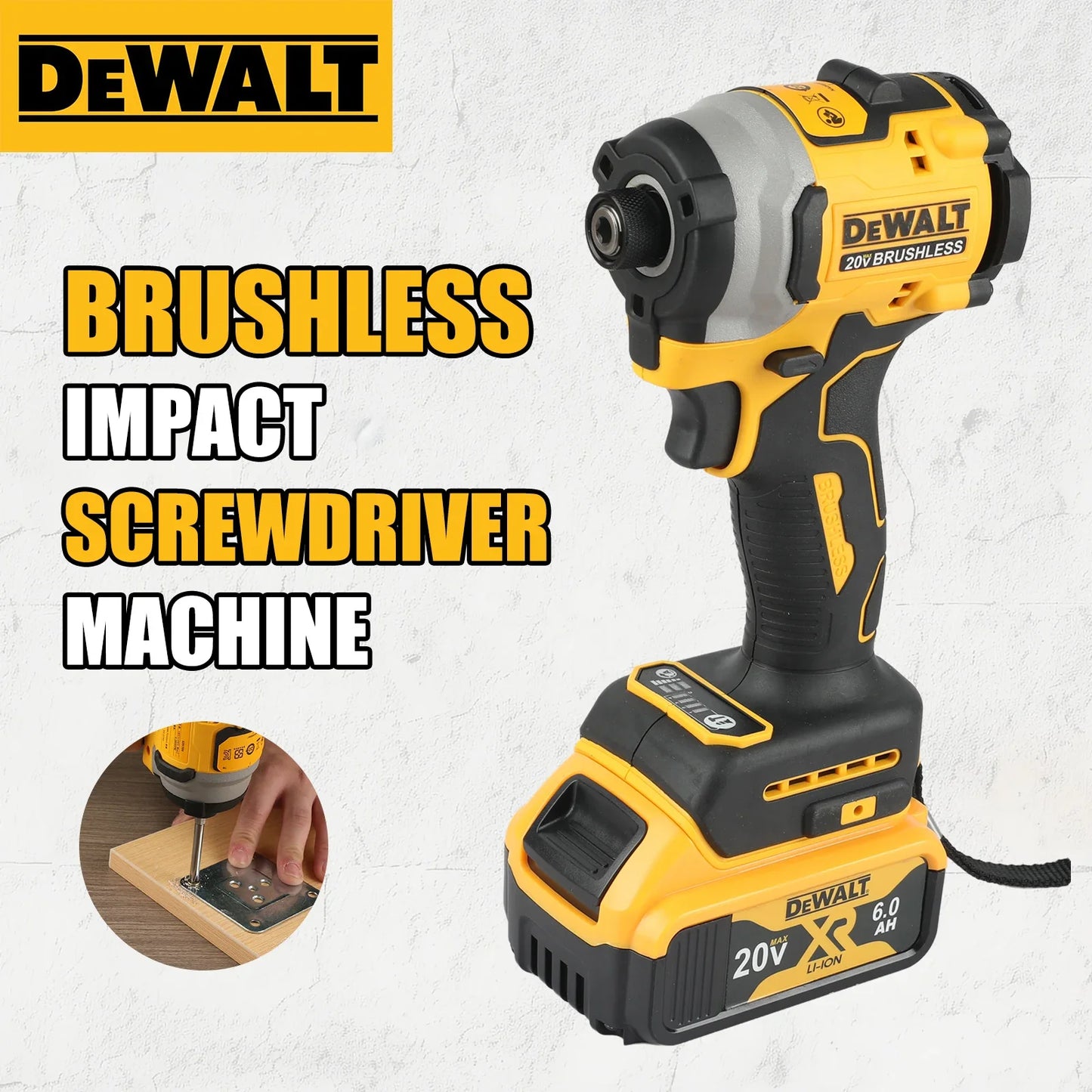 Dewalt DCF850 Cordless Screwdriver With Unrivaled Torque Performance