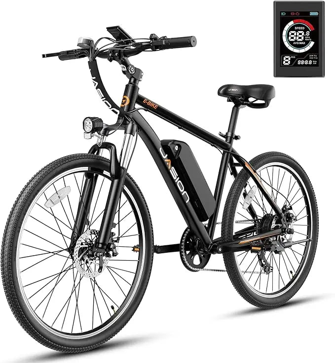 YTYIN Jasion EB5 Electric Bike with 500W Motor and 40 Miles Range