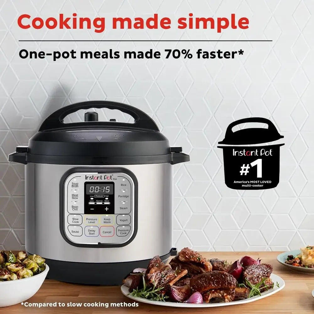 XMSJ 7-in-1 Electric Pressure Cooker with Recipe App