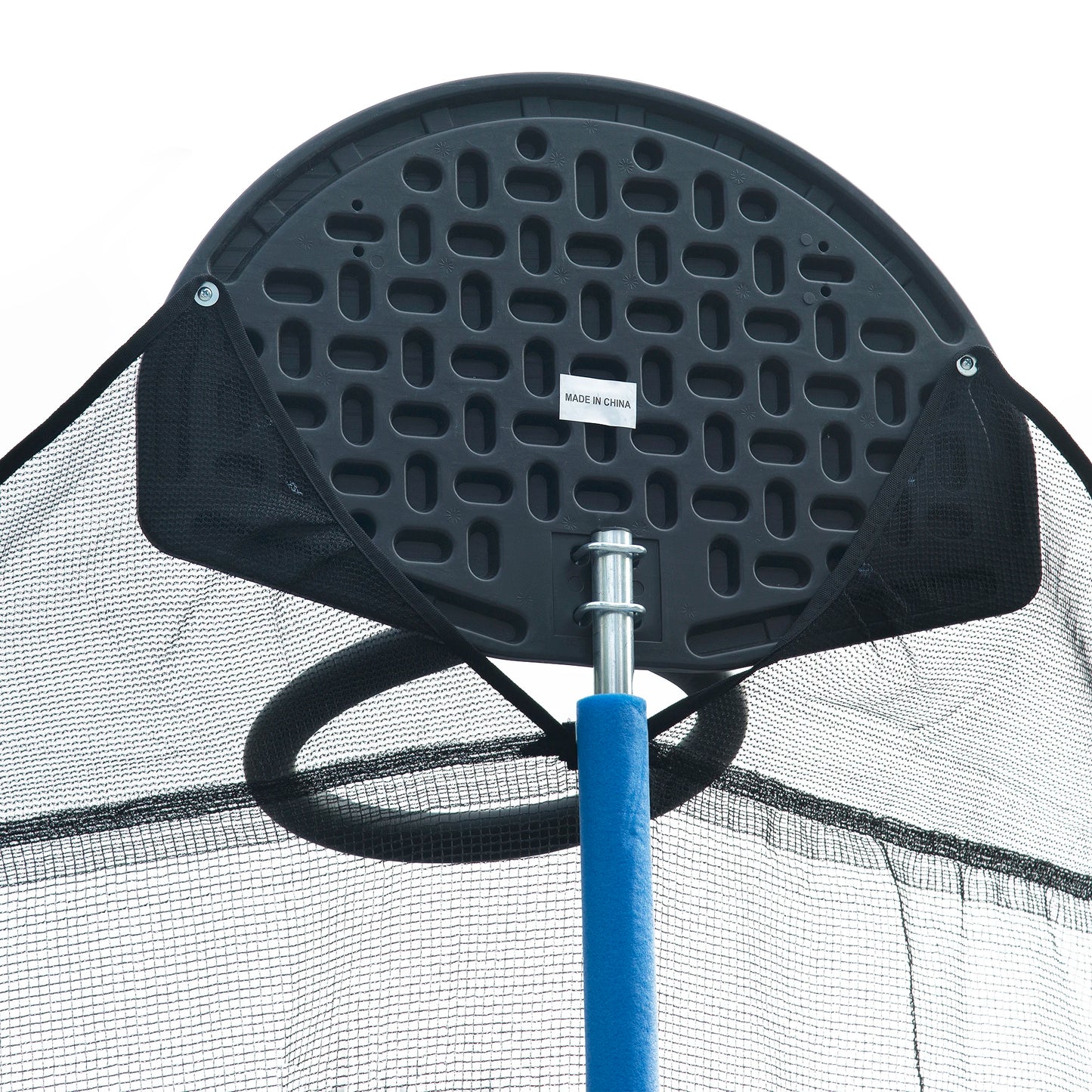HiMISSCN 14FT Pumpkin Trampoline With Safety Enclosure Net